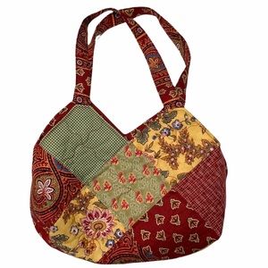 Patchwork Quilted Tote Bag Purse